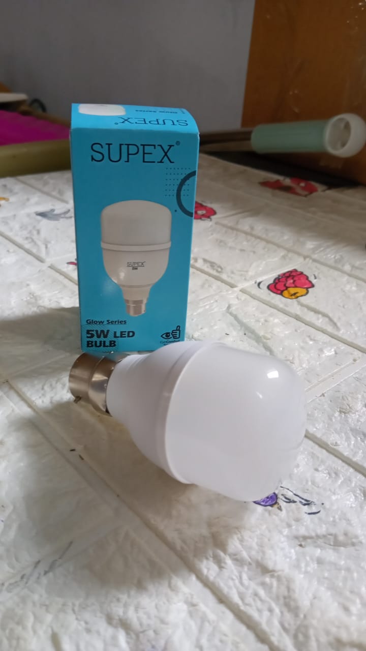3395 High-Power 5 W LED Light Bulb, Brightness LED Bulb White, General Lighting Bulb, Energy Saver Superior Light , LED Bulb, Cool White For every room: bedroom, living room, kitchen, garage, bathroom (5 Watt) 3395 High-Power 5 W LED Light Bulb, Brightness LED Bulb White, General Lighting Bulb, Energy Saver Superior Light , LED Bulb, Cool White For every room: bedroom, living room, kitchen, garage, bathroom (5 Watt)
